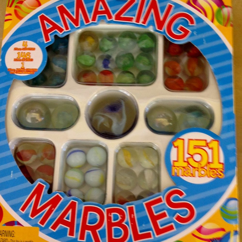 151 Marbles plus Instructions on how to Shoot a Marble